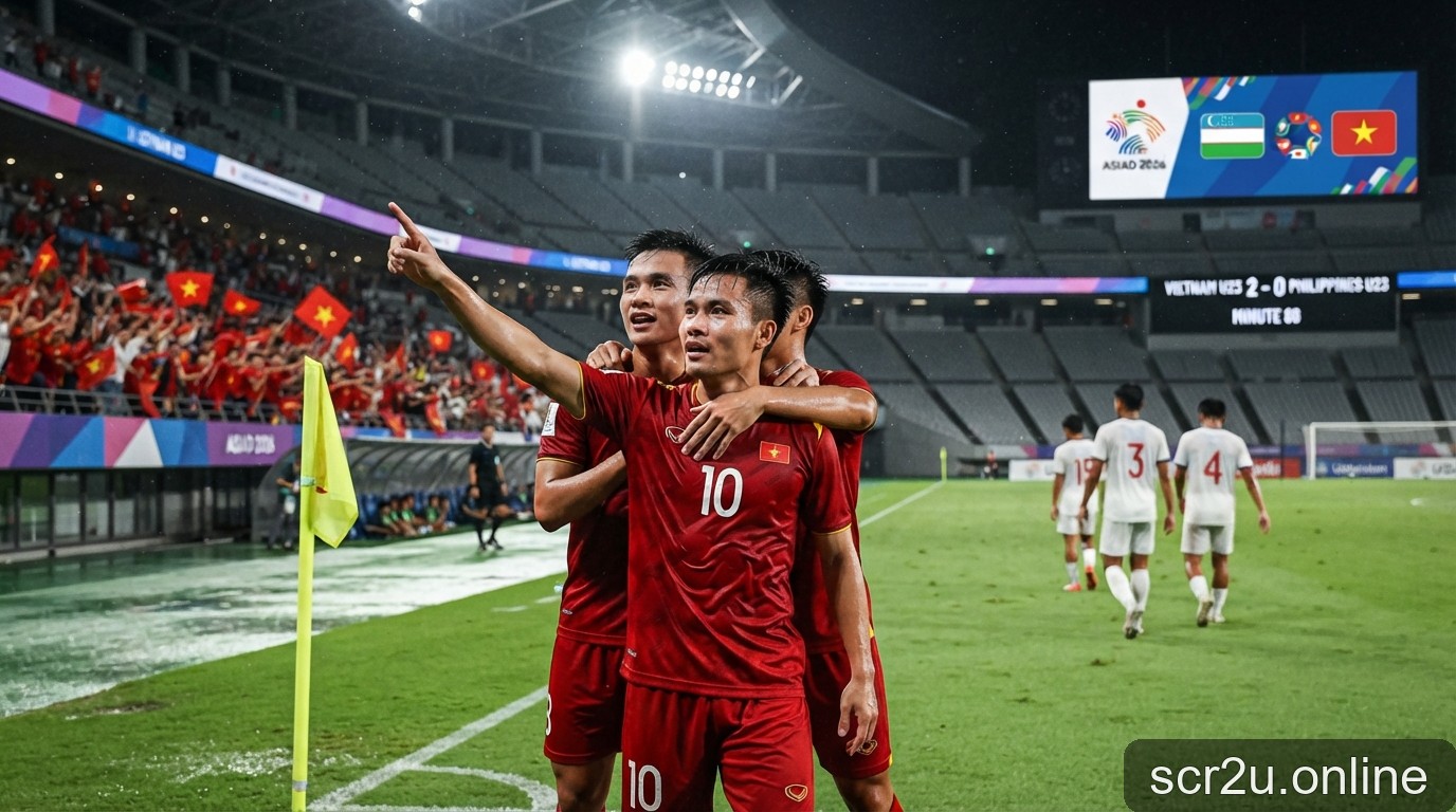 U23 Việt Nam tại ASIAD 2026: Chiến thắng Philippines và bài toán Uzbekistan